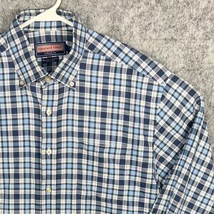 Vineyard Vines Shirt Multicolor Murray Mens L Multicolored Check Button Down
